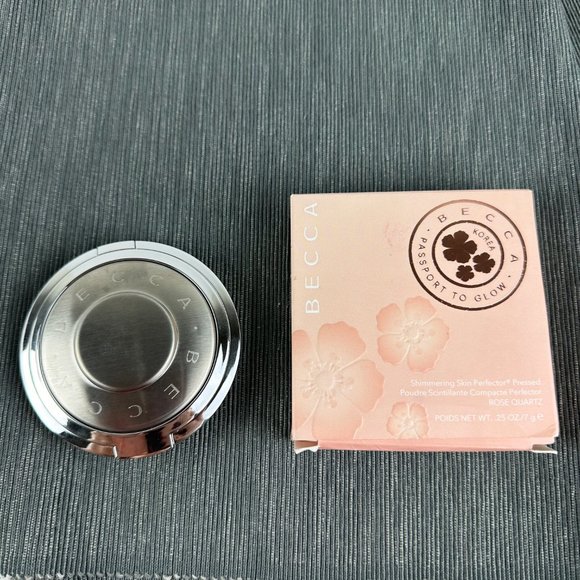 Becca Shimmering Skin Perfector Highlighter ROSE QUARTZ Passport to Glow Korea - Picture 9 of 14